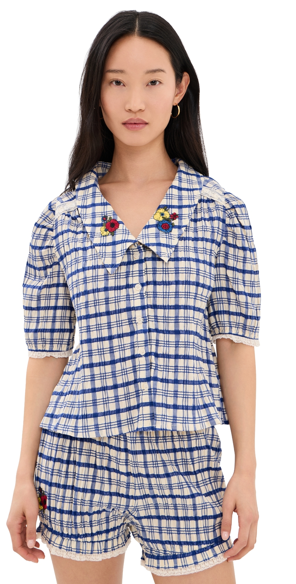 Sam Top Cornflower