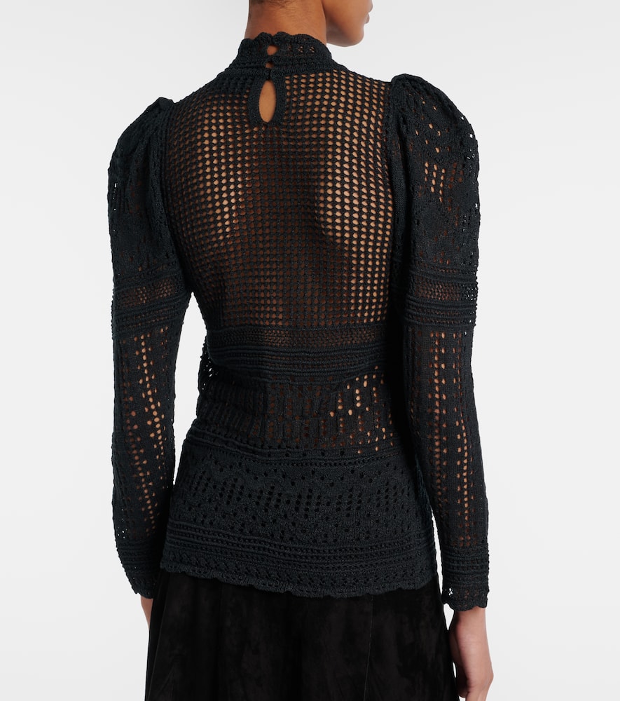 Dahara open-knit sweater