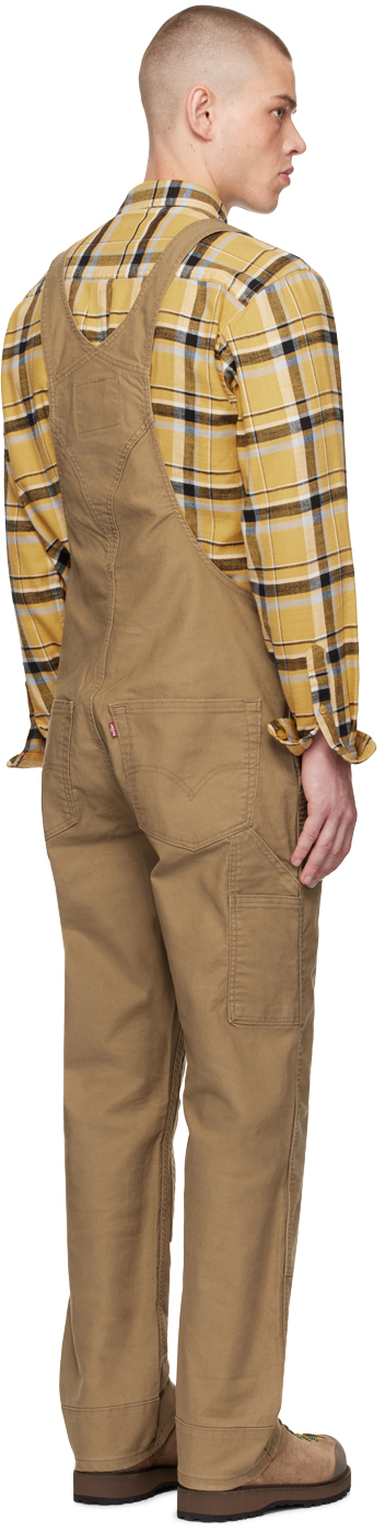 Levi's Brown Workwear Bib Overalls
