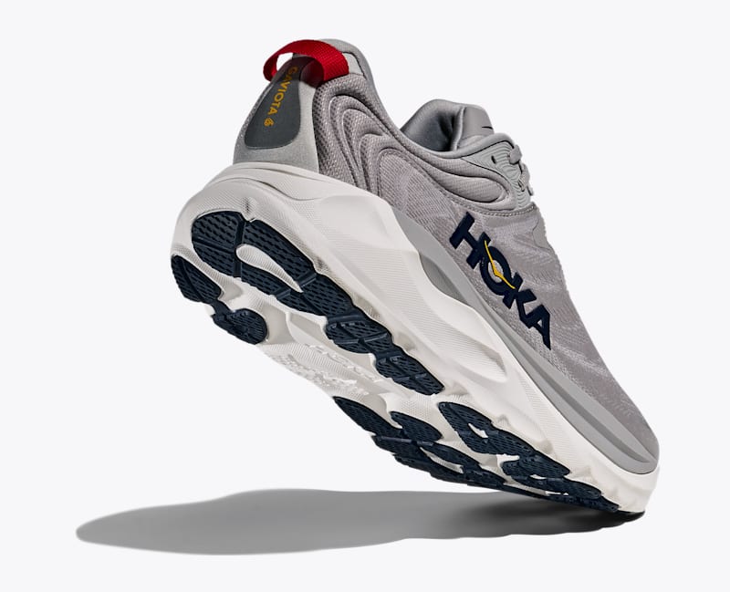 HOKA Men's Gaviota 6 Shoes in Stellar Grey/Stardust