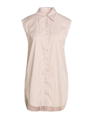 Woman Shirt White Size 4 Cotton, Lyocell