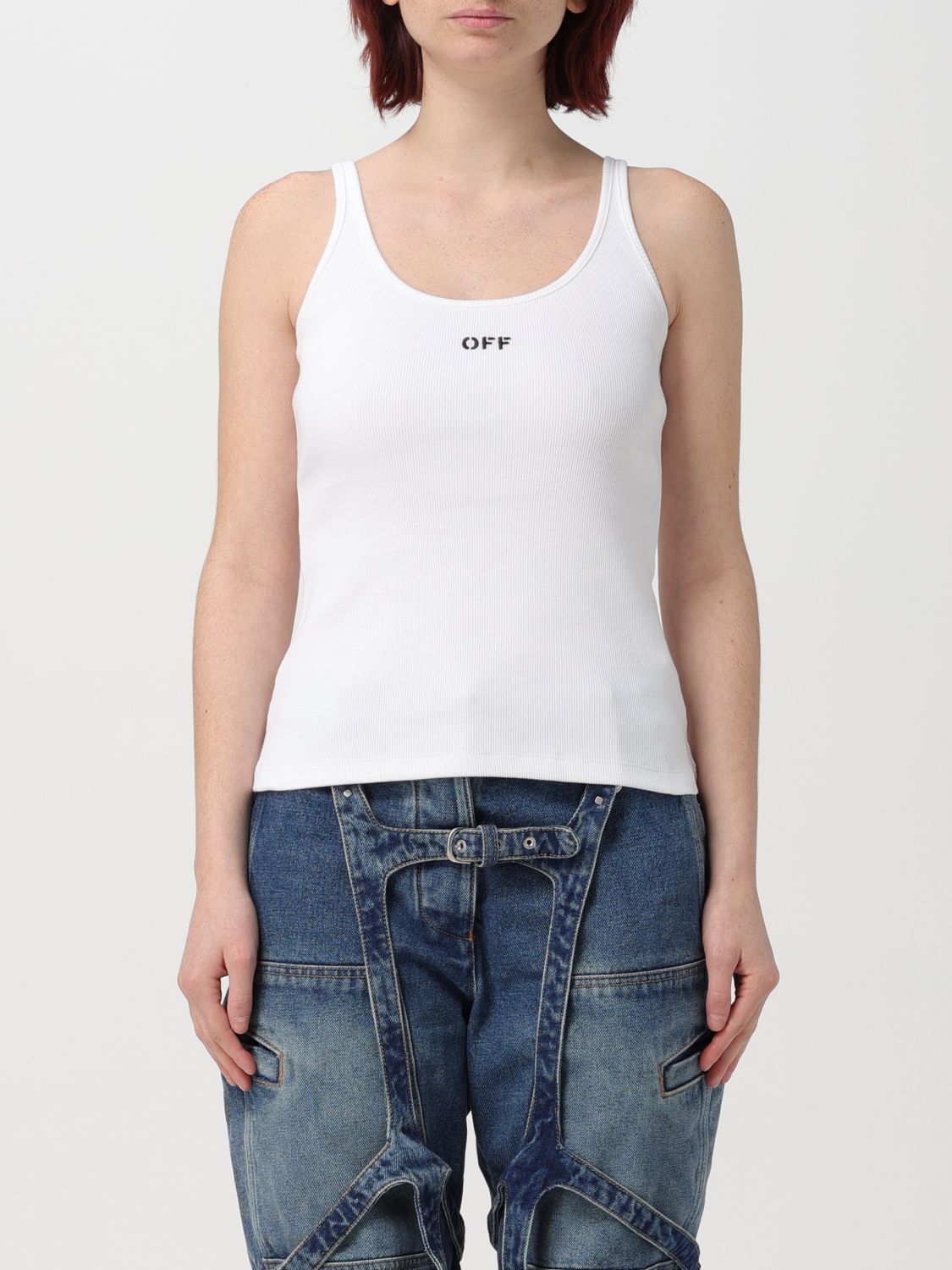 Top Woman color White