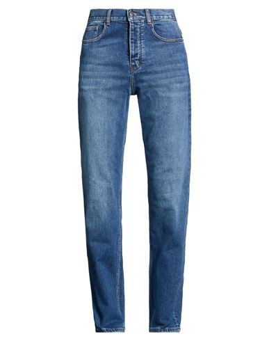 Man Jeans Blue Size 30 Cotton, Elastane