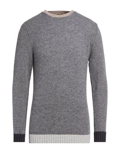 Man Sweater Grey Size XXL Wool