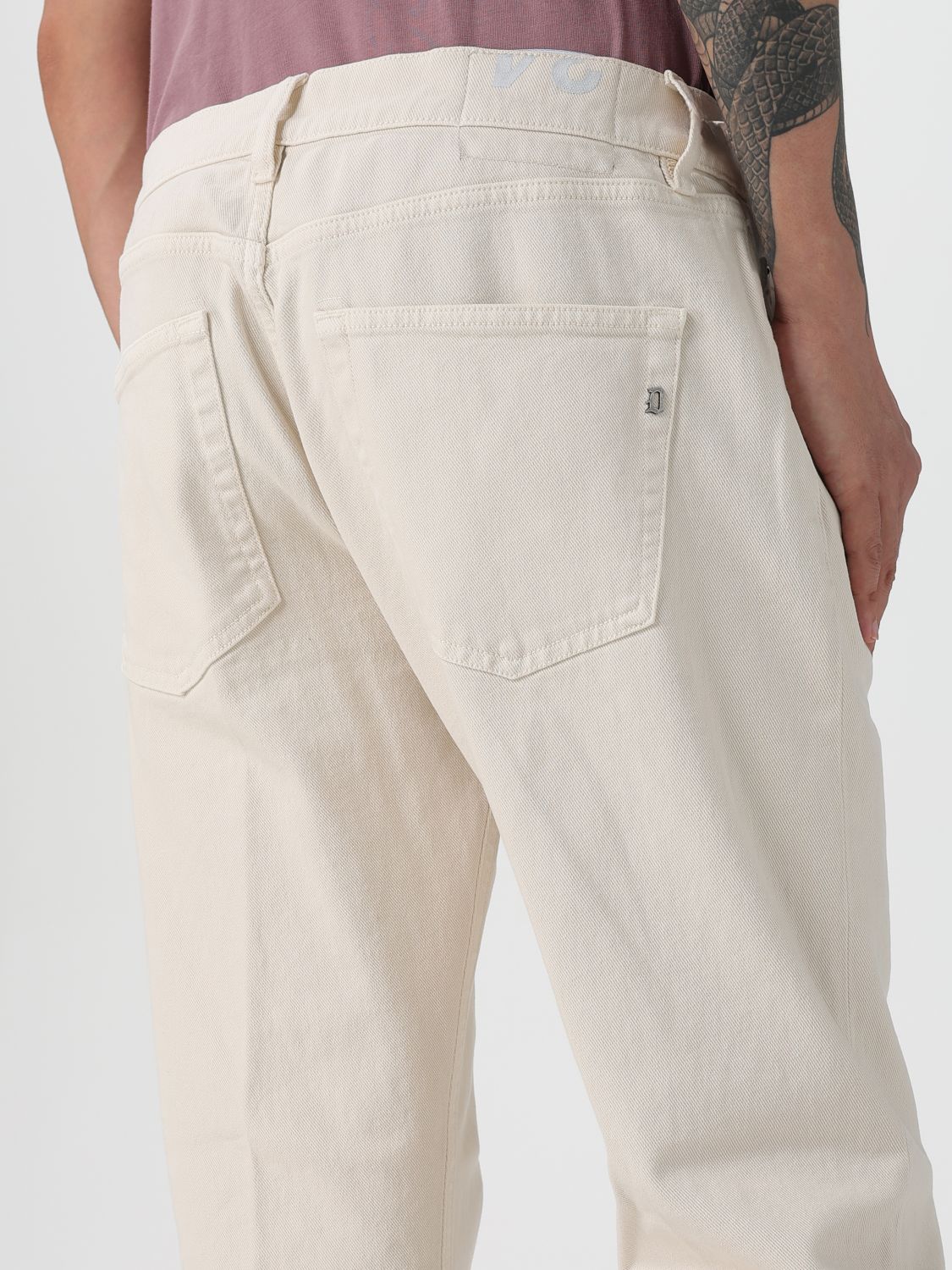 Jeans Men color White