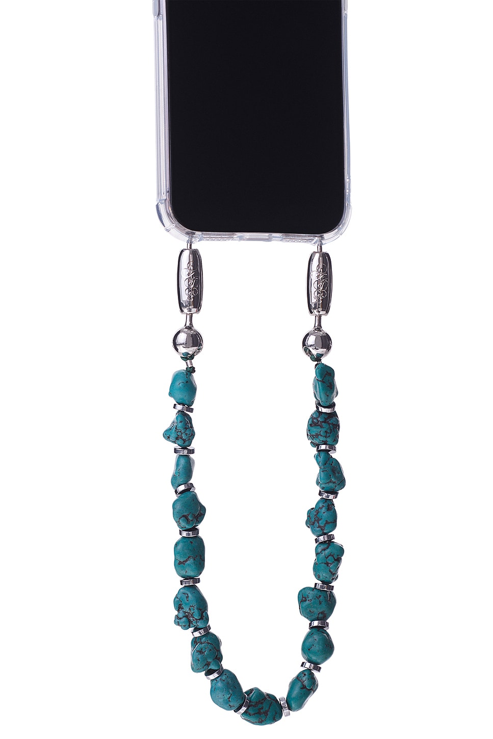 Ossa Linked Gemstone Wristlet in Blue