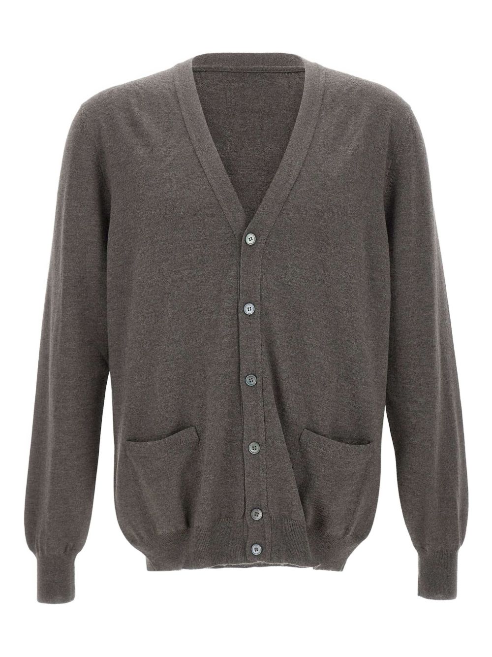 Wool cardigan - Brown