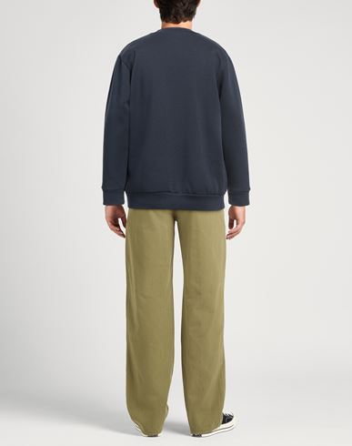 Cavalli Class Man Sweatshirt Navy Size S Polyester, Cotton