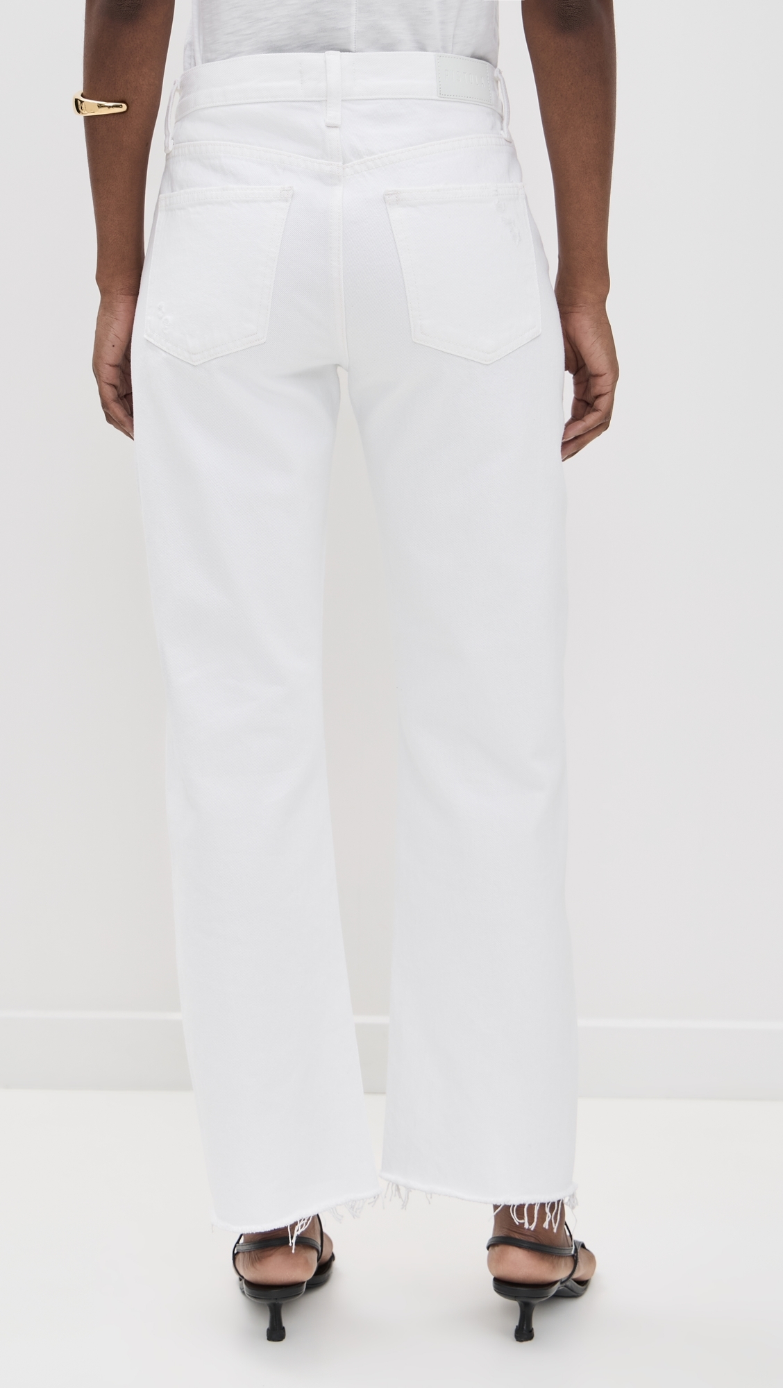 Pistola Denim Lexi Jeans Luxe White Vintage