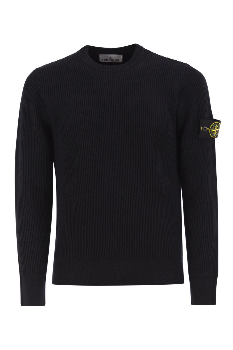 Men's Crewneck Knit Sweatshirt
