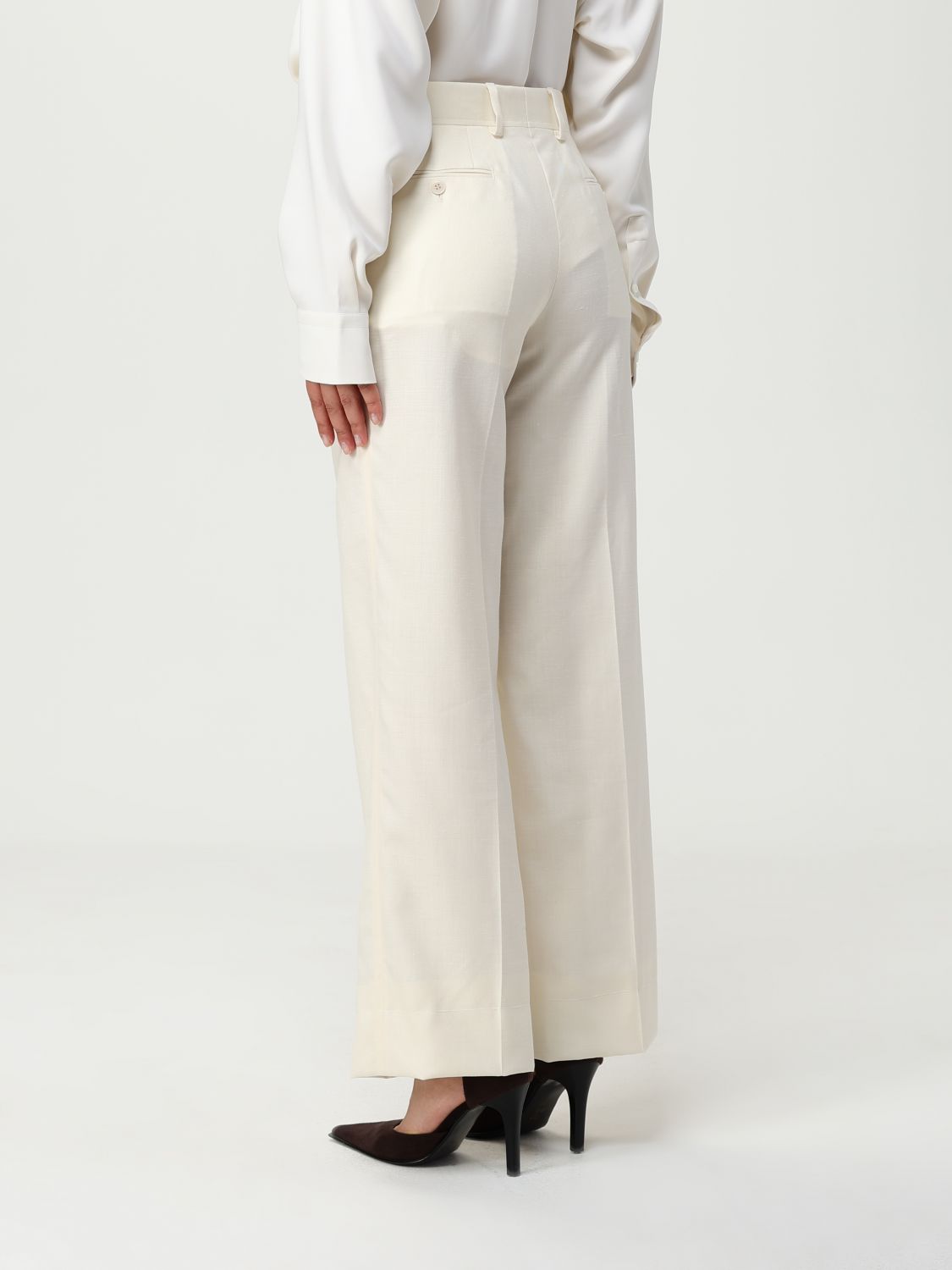 Pants Woman color White