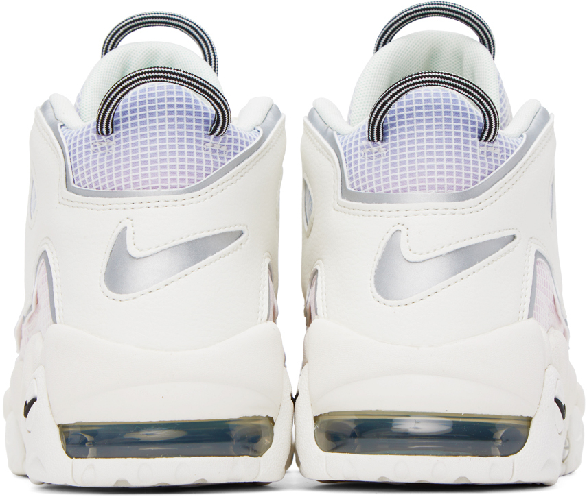 White Uptempo '96 Sneakers