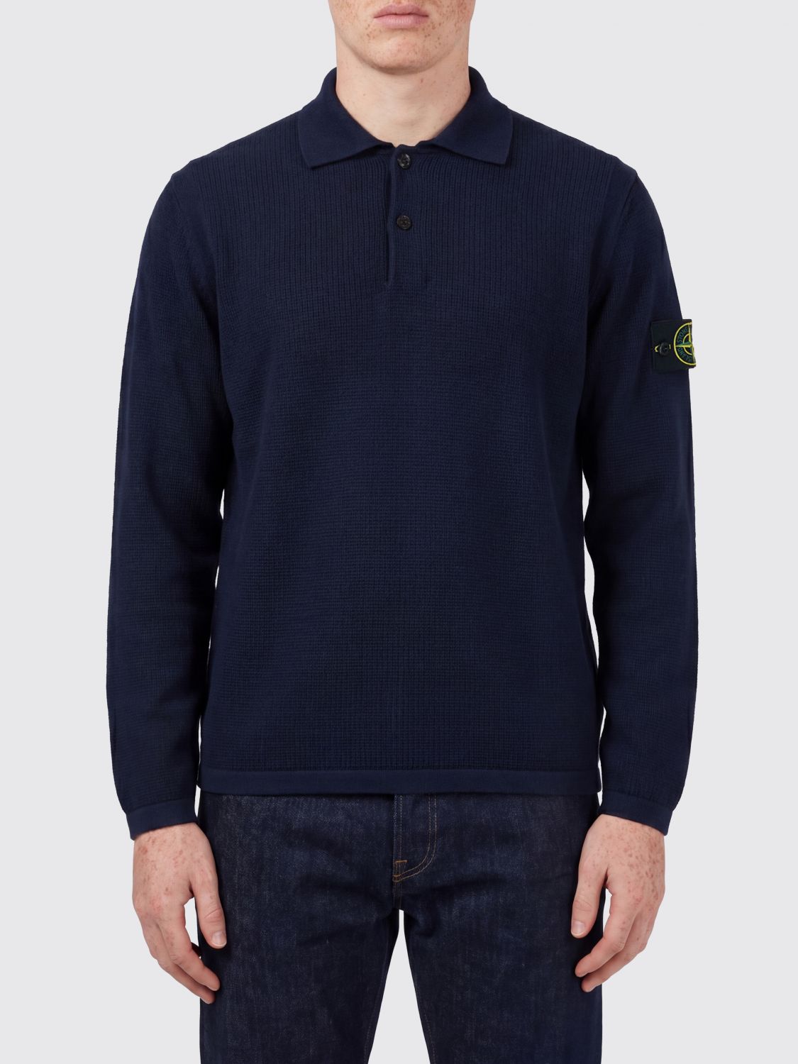 Polo Shirt Men color Black