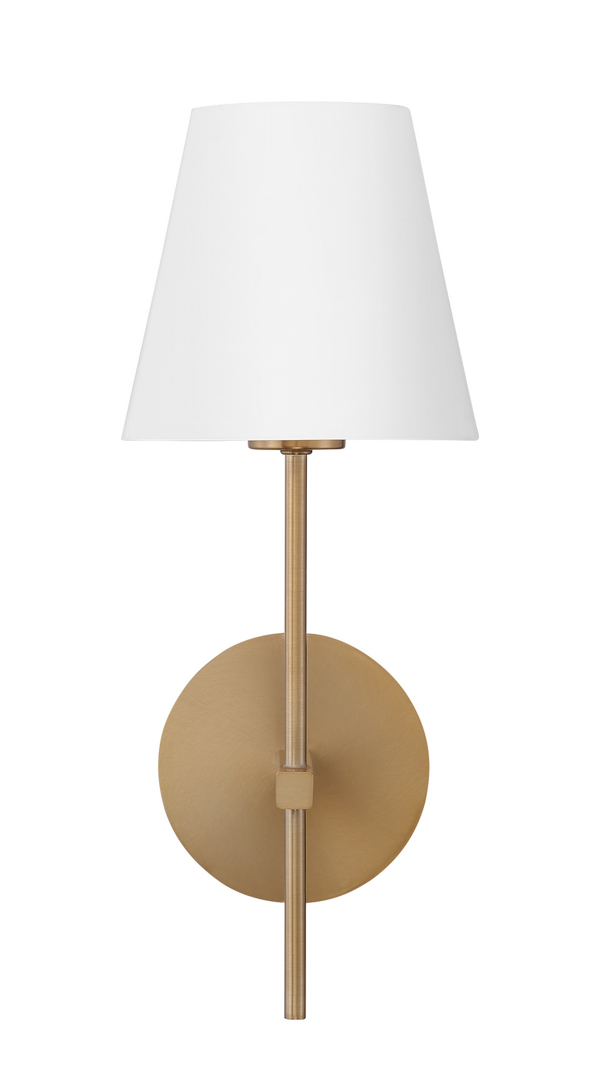 Xavier 1-Light Wall Mount in Vibrant Gold