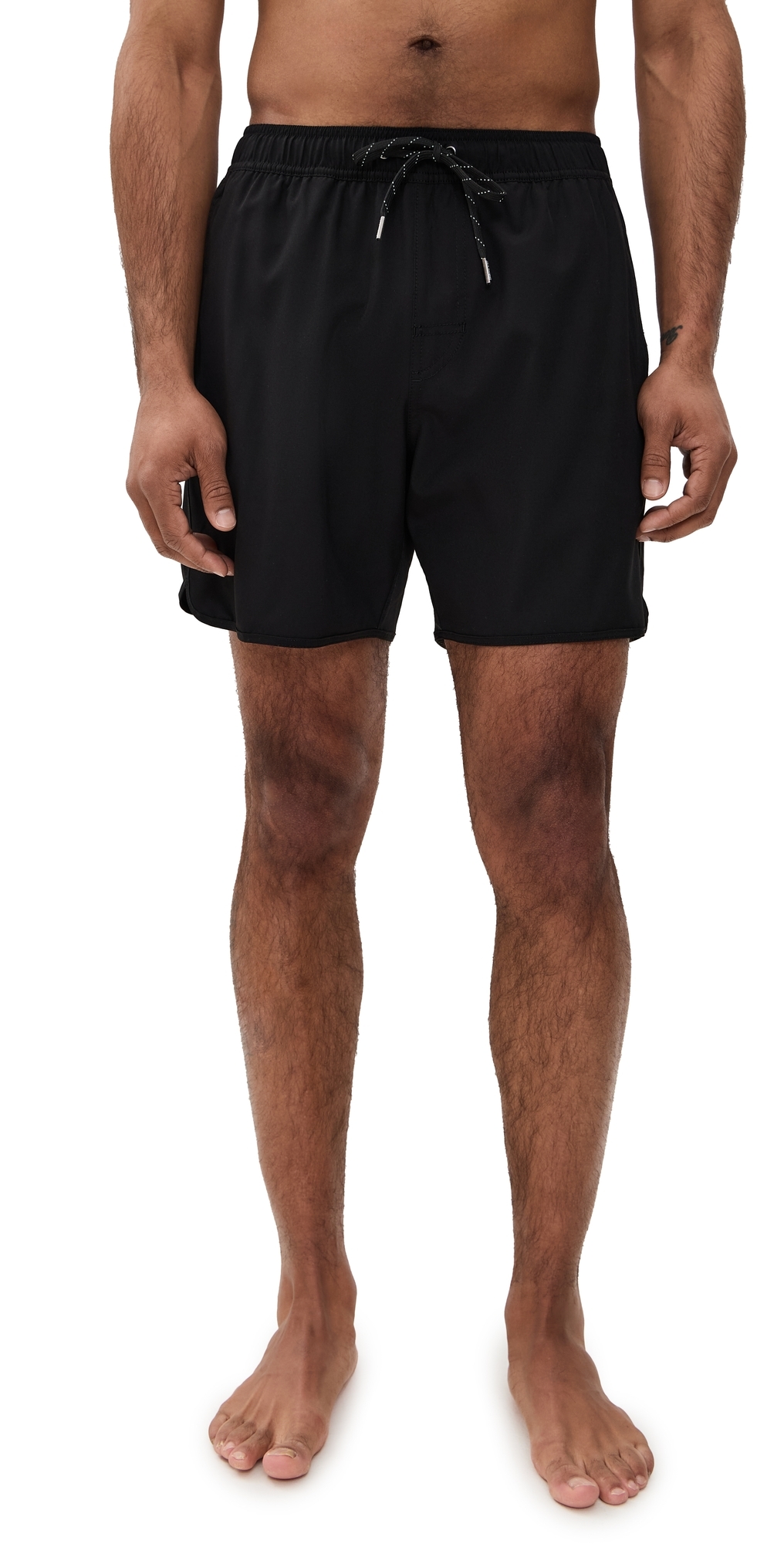 Fair Harbor The Anchor 6 Swim Trunks Black