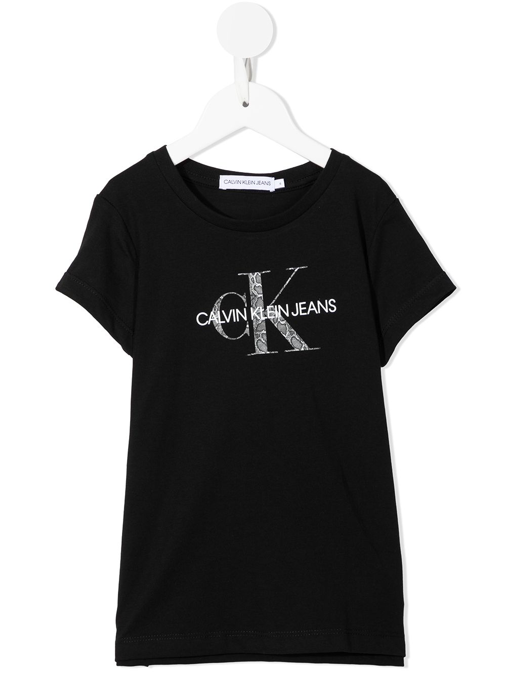 Logo-print cotton T-shirt - Black