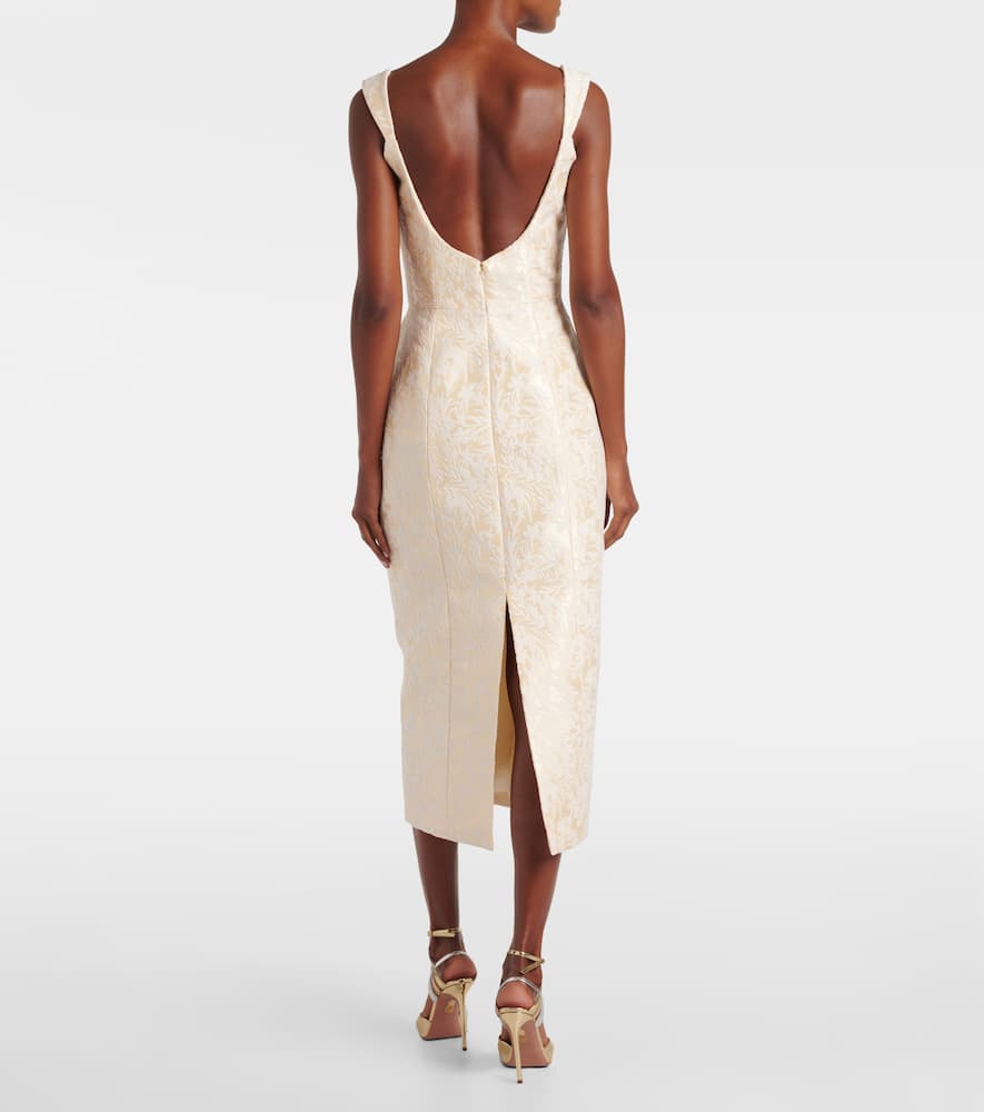 Numa velvet midi dress