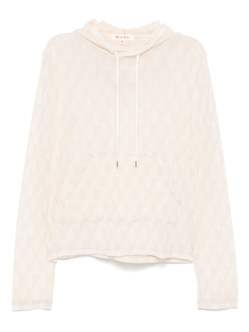 Angel mesh hoodie - Neutrals