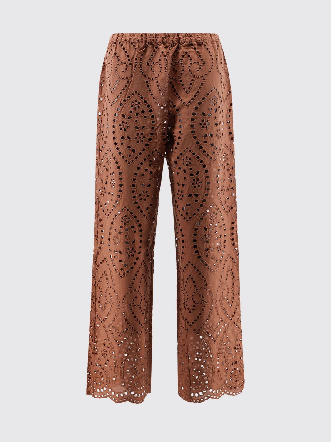 Cotton trousers - White