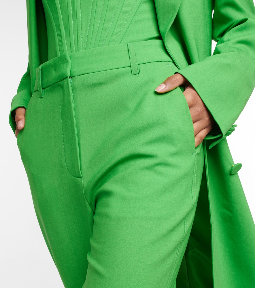 Giuseppe di Morabito High-rise wool-blend pants
