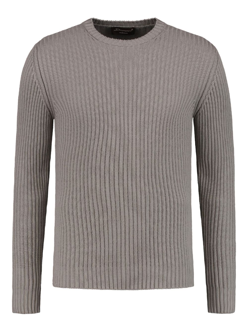 Doriani Cashmere ribbed jumper - Grey