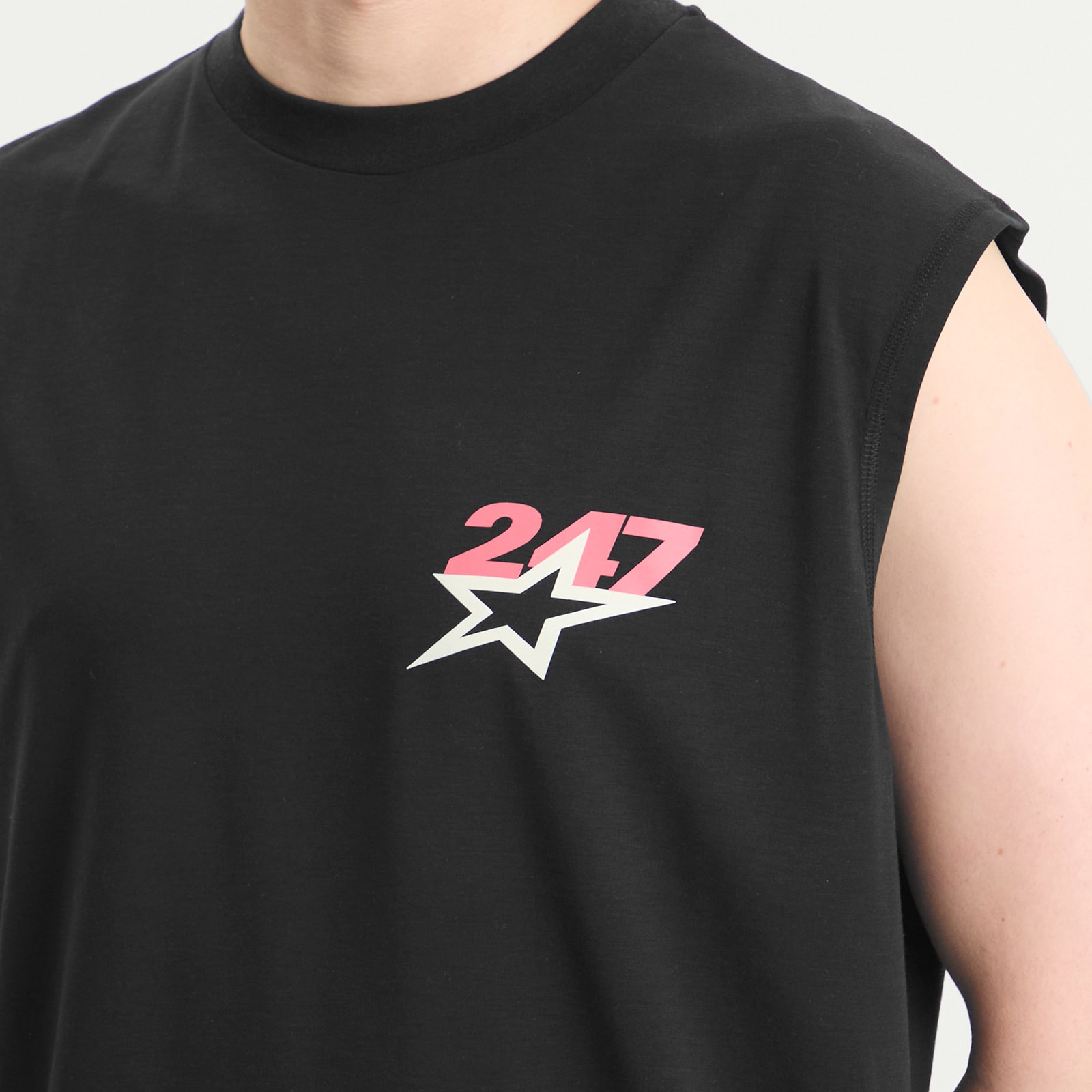 Represent Team 247 Star Os Tank Jet Black