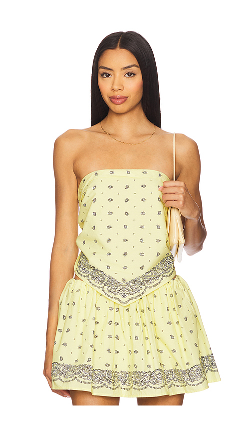 Lovers and Friends Amelia Top en Lemon. M/L. Also en
