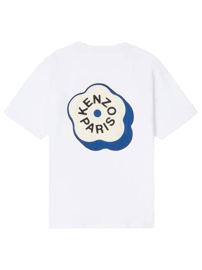 `Boke Flower 2.0` Embroidered Oversized Cotton T-Shirt