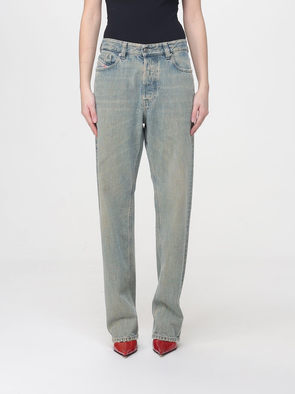 Jeans Woman color Denim