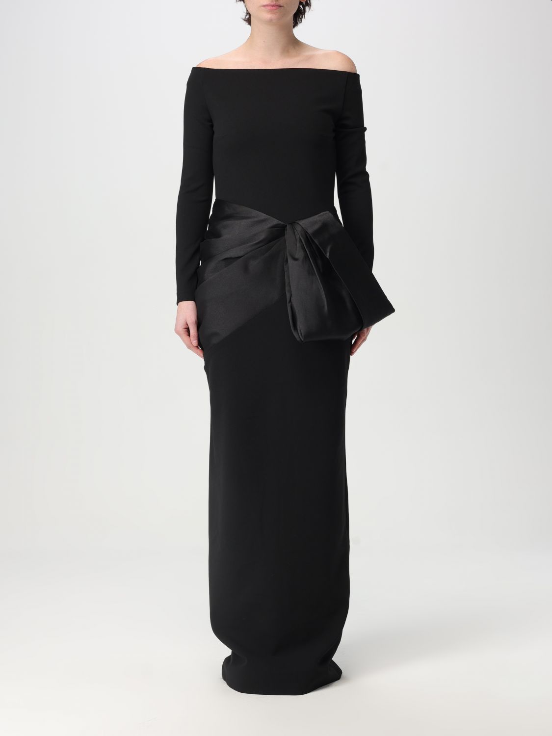 Kori off-shoulder gown - Purple