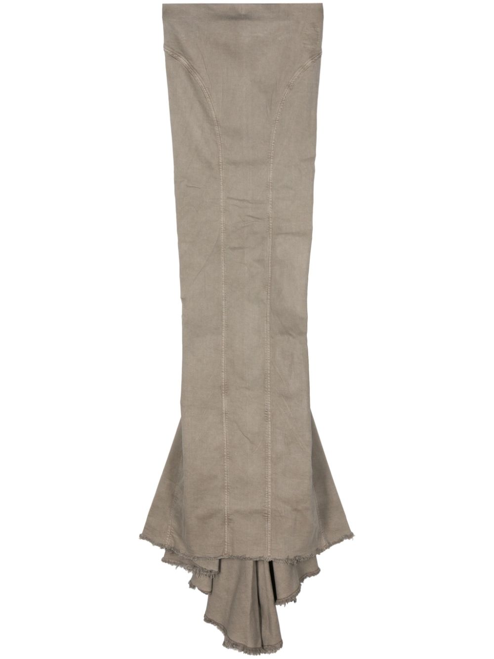Al Pilar denim skirt - Grey