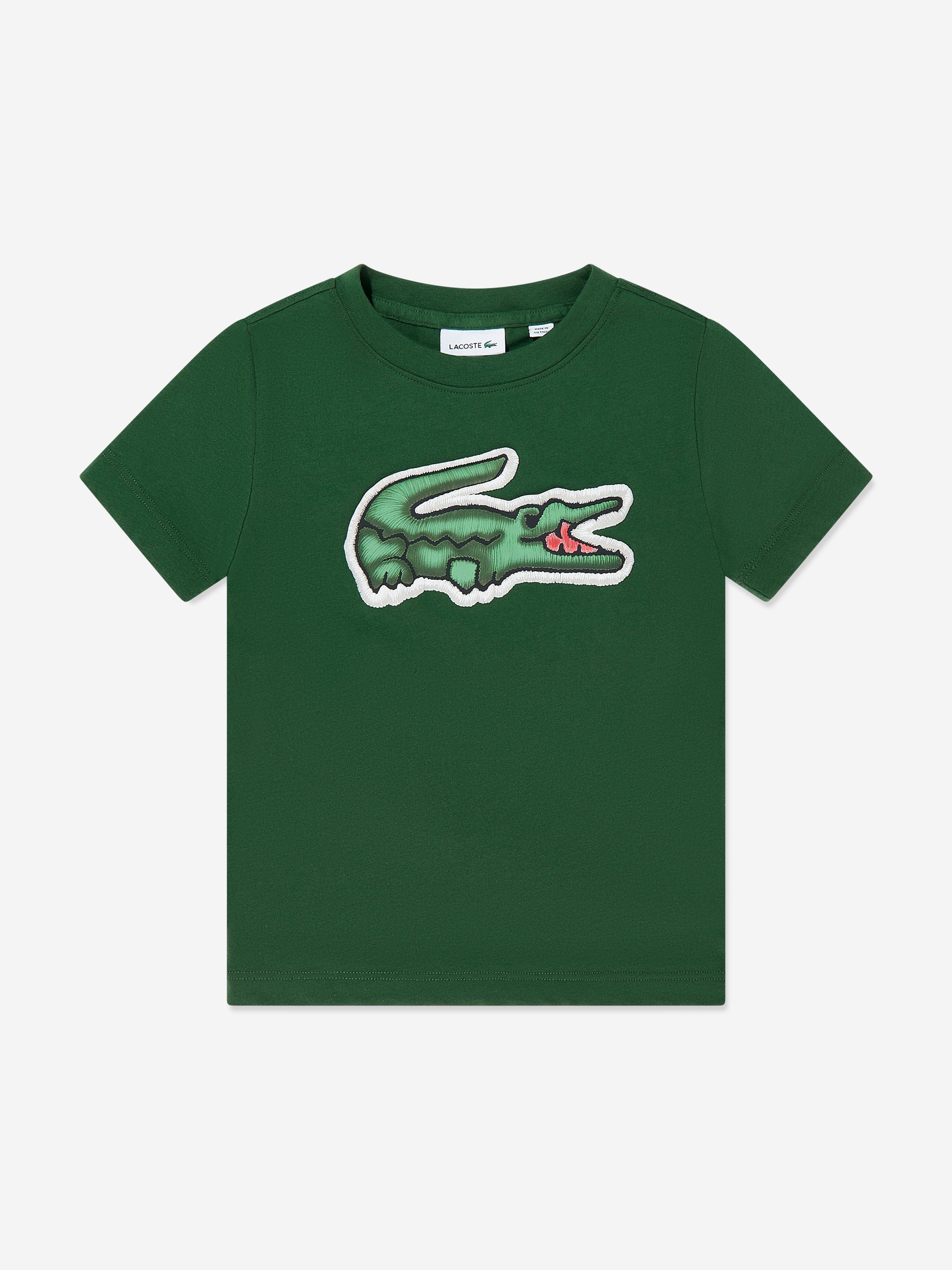 Boys Logo T-Shirt in Green