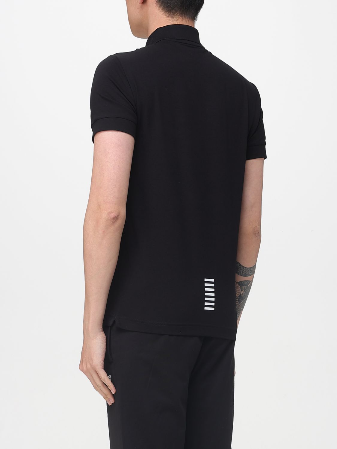 Polo Shirt Men color Black