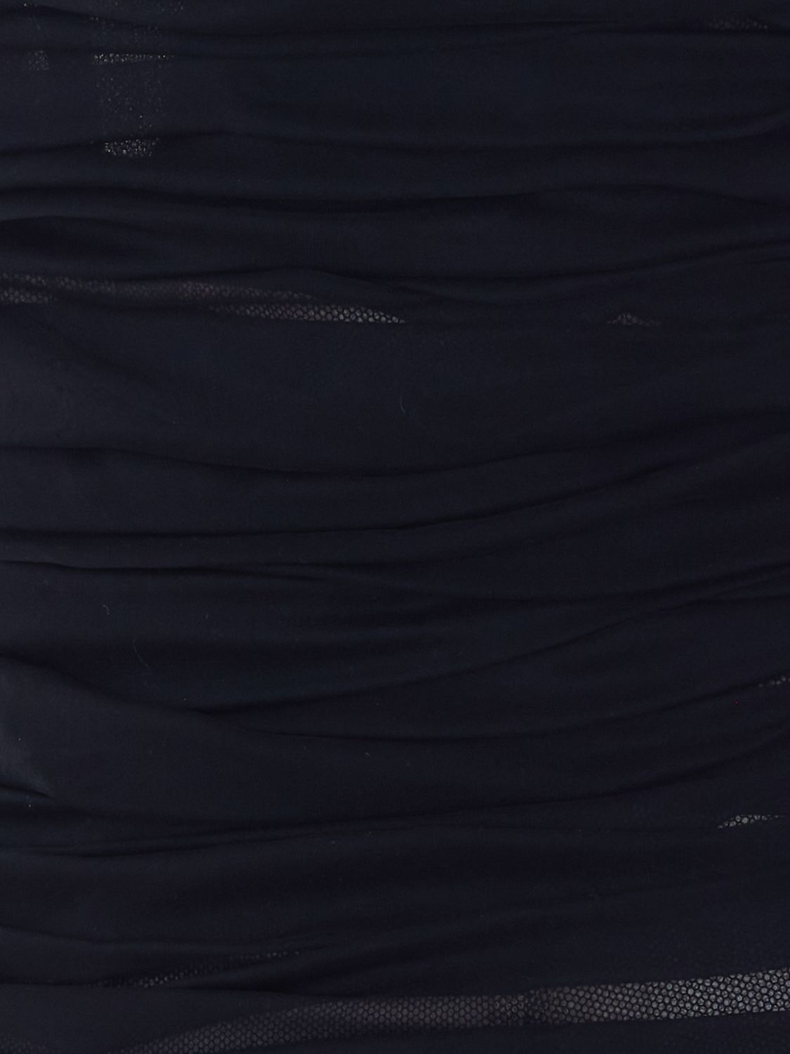Off-the-Shoulder Draped Silk Bustier Top