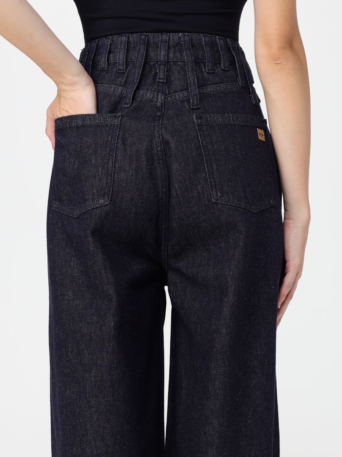 Jeans Woman color Denim