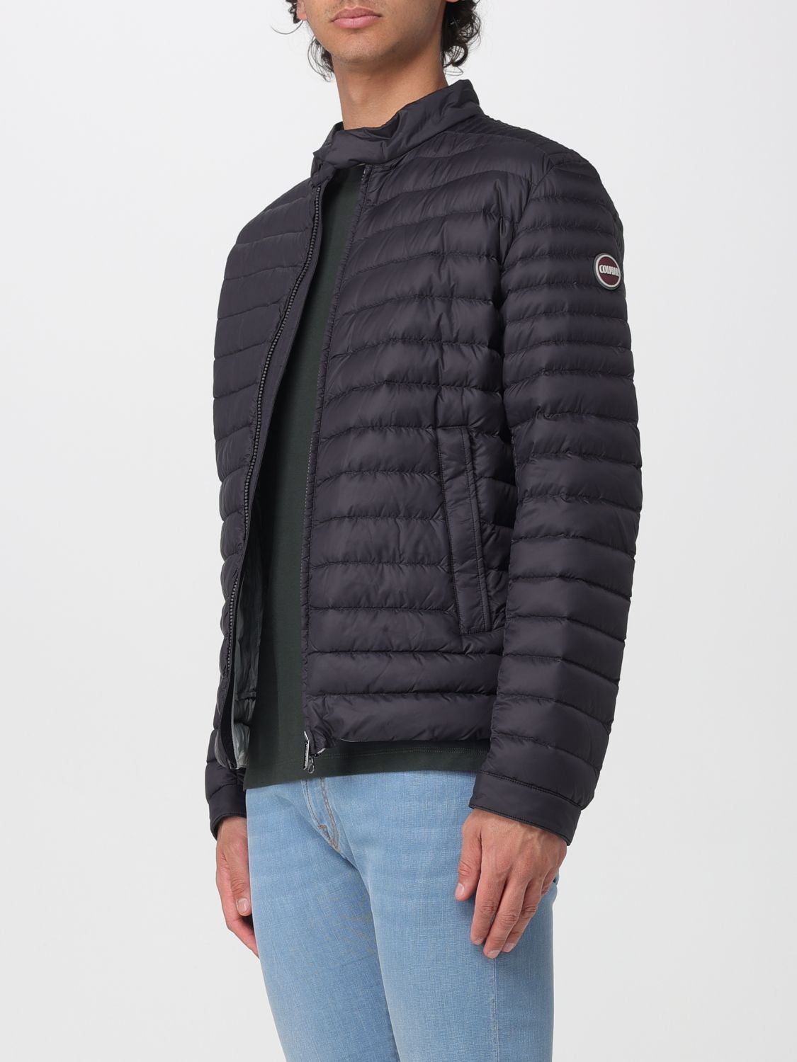 Coat Men color Black