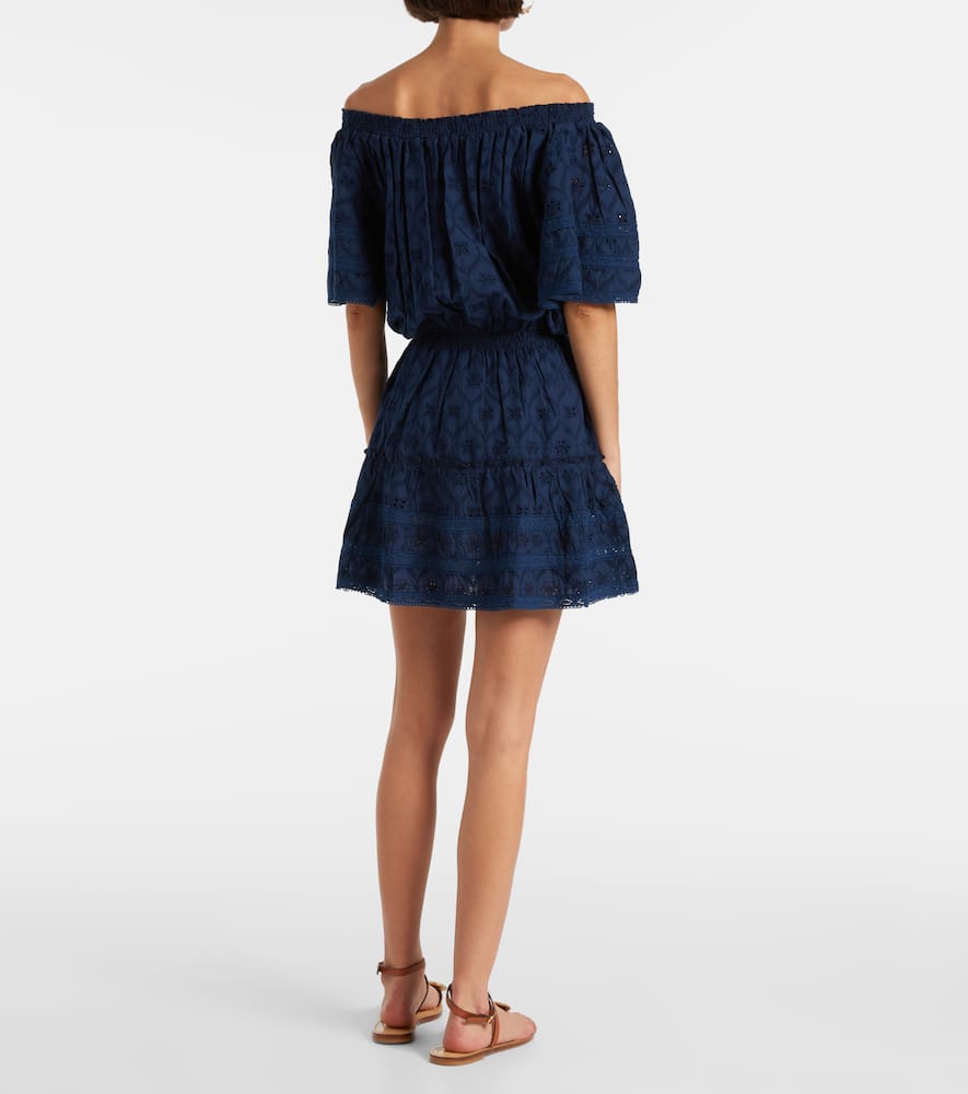 Micha broderie anglaise cotton minidress
