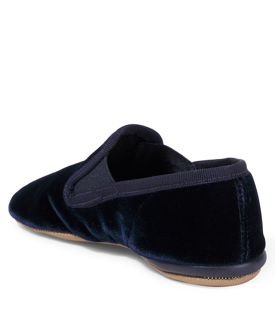 PèPè Velvet slip-on shoes