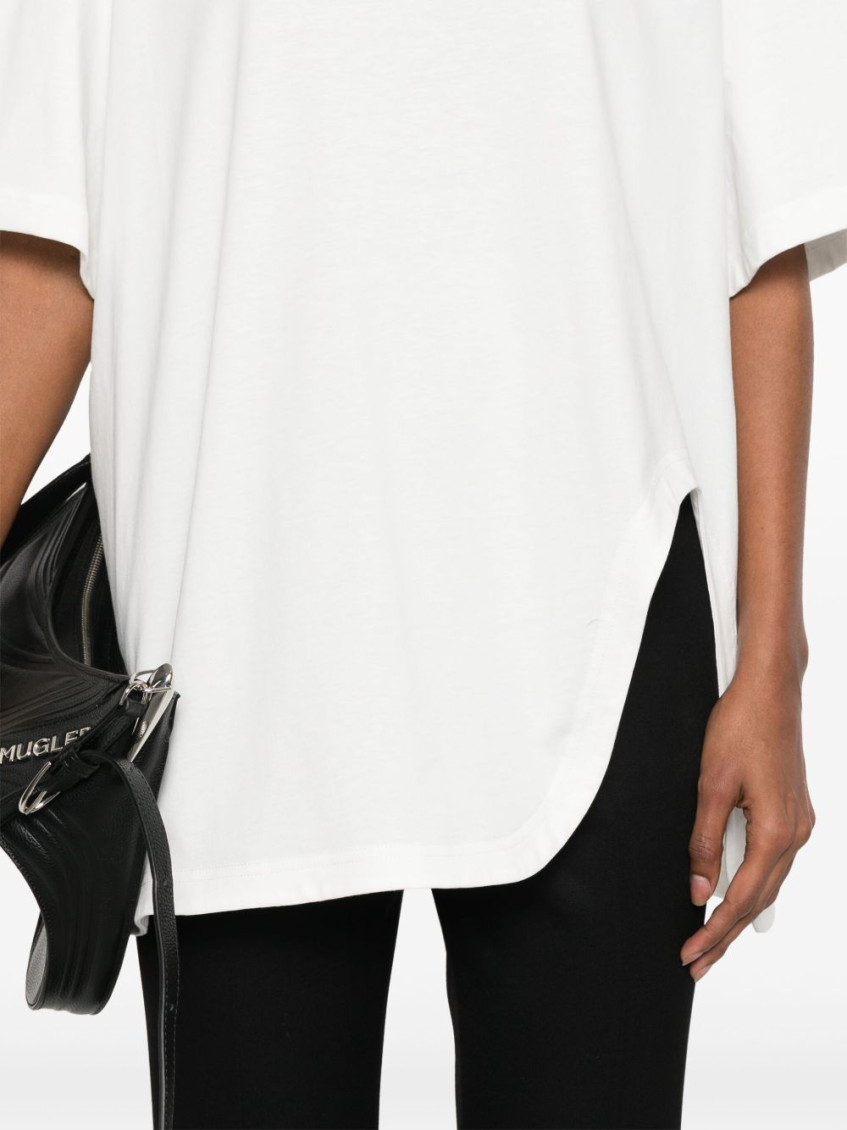 White Crewneck Logo T-Shirt