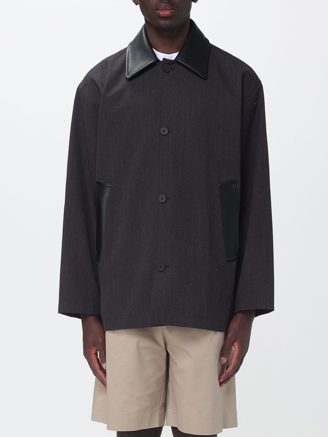 Jacket Men color Brown
