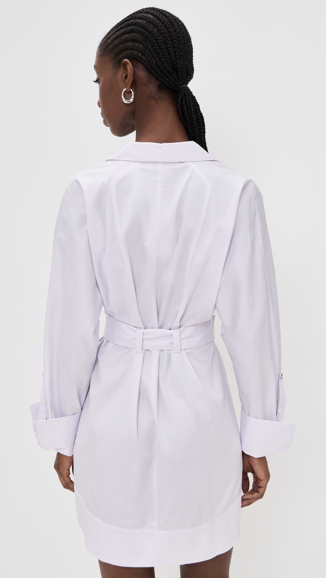 Audrey Dress Thistle Stripe