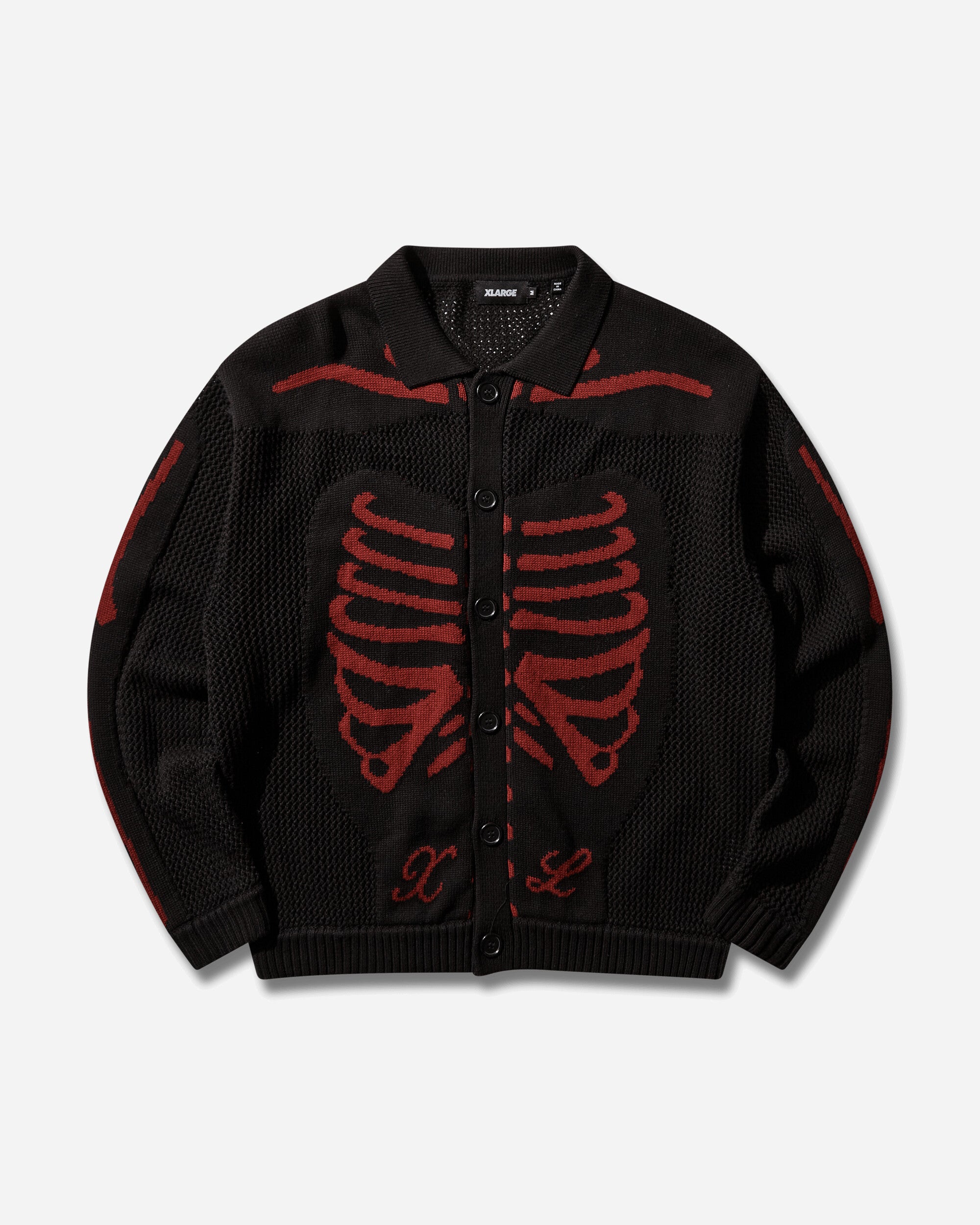 Men s Scanner Knit Cardigan Black