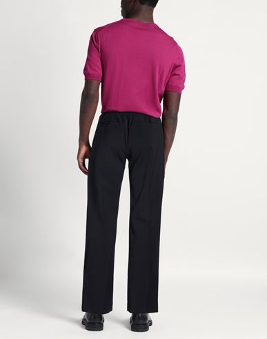 Man Pants Black Size M Nylon, Elastane