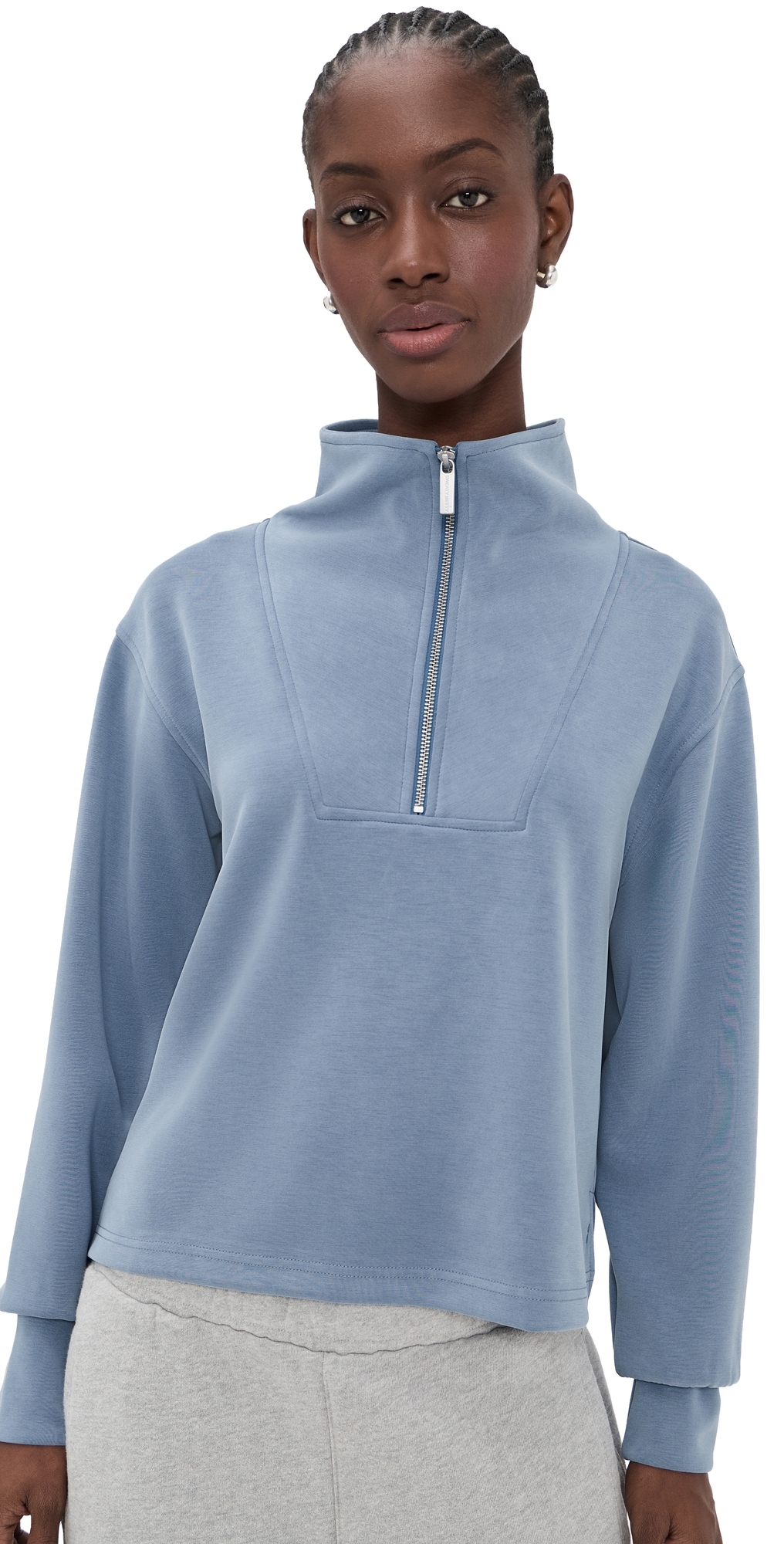 Sand Wash Sweatshirt Luxe Blue