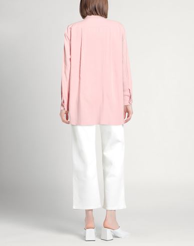 Woman Shirt Pink Size L Silk