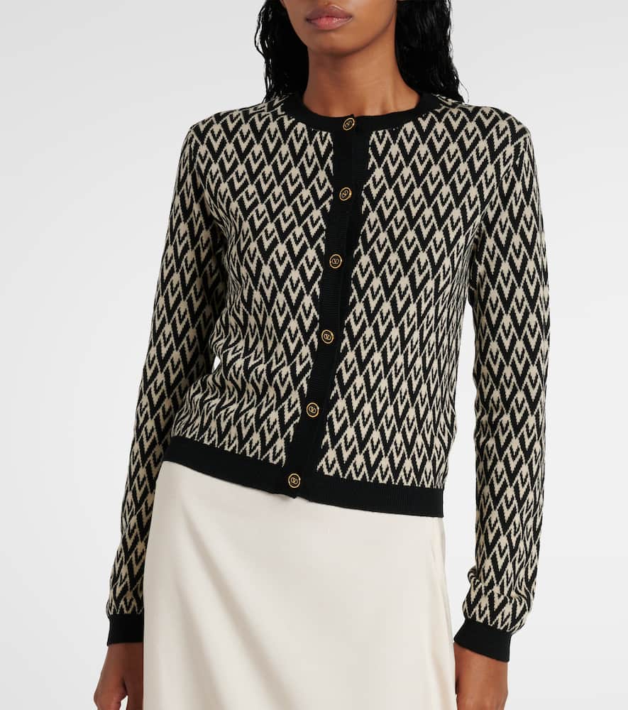 Toute La V virgin wool cardigan