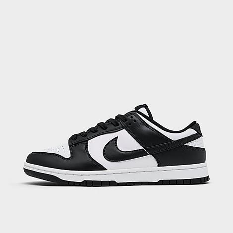 Men's Dunk Low Retro Casual Shoes in Black/White