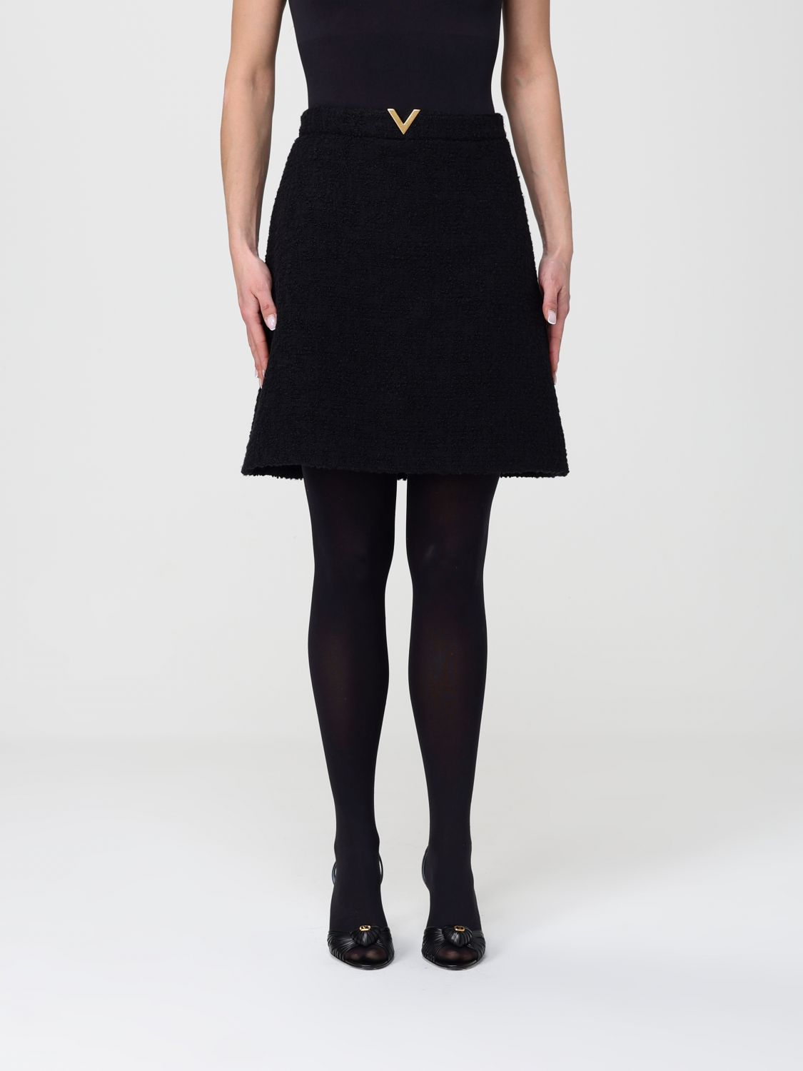 Skirt Woman color Black
