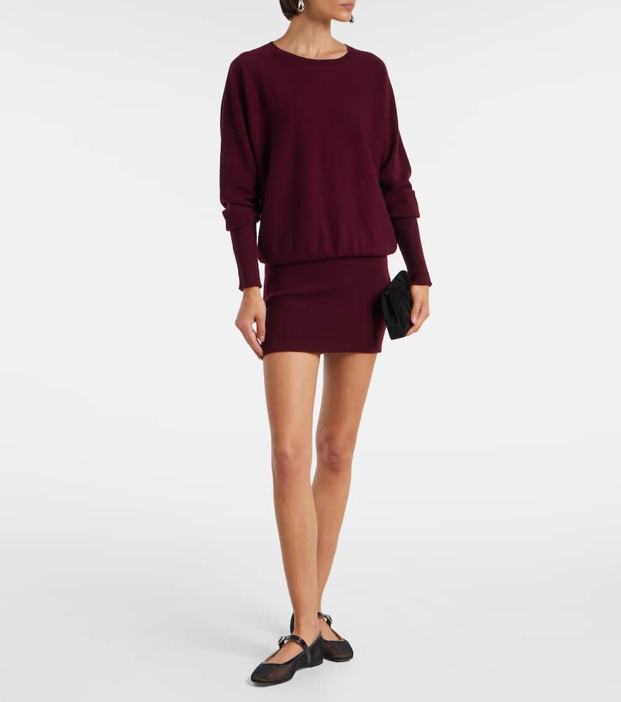 Wool and cashmere sweater dress