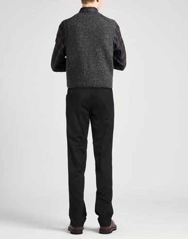 Man Pants Black Size 34 Cotton, Elastane